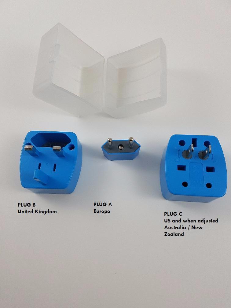 Power Adapter converters for Europe,United Kingdom Australia and New Zealand - A&D FX-120i Reloading Scales & AutoTricklers